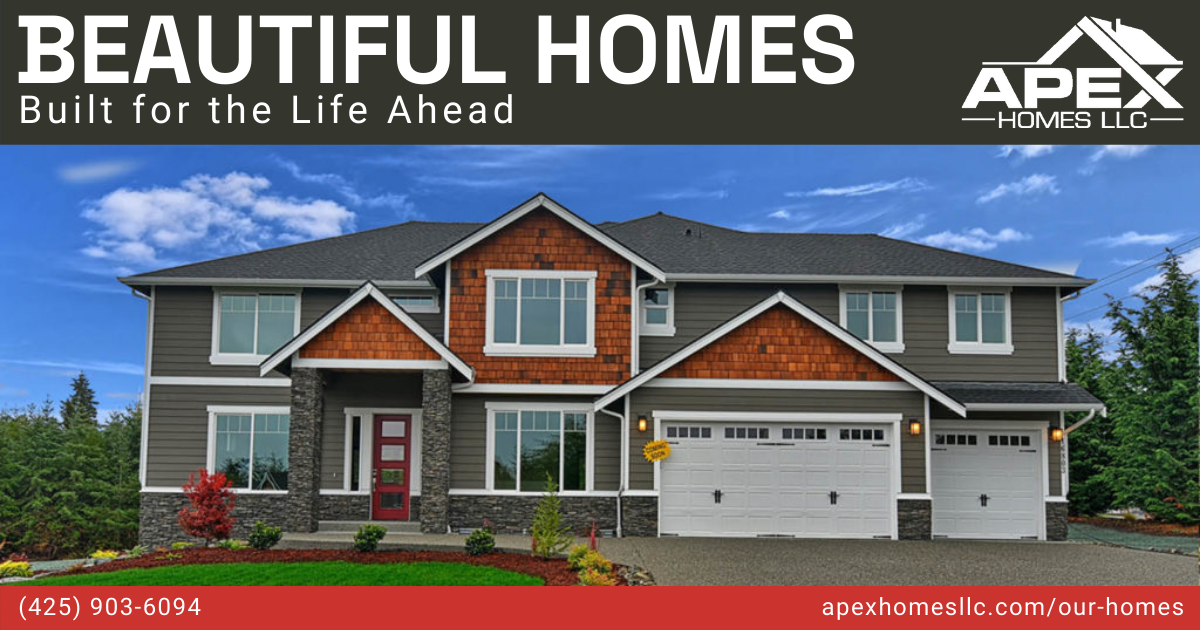 Our Homes Apex Homes LLC Beautiful Homes Built for the Life Ahead